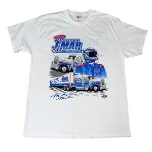 New Vintage 1999 Mark Martin J-Mar Express T-Shirt XL Trucking Racing